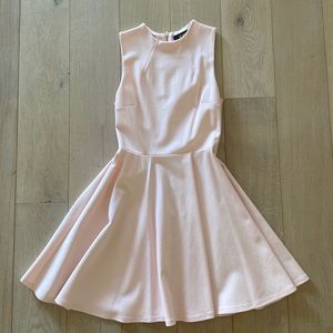 Lulu’s pale pink skater dress